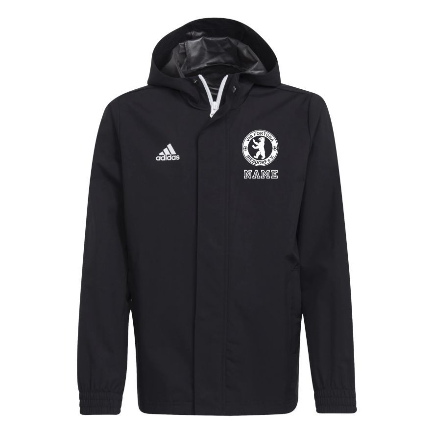 Adidas Kinder Rain Jacket Entrada 22 VfB Fortuna Biesdorf