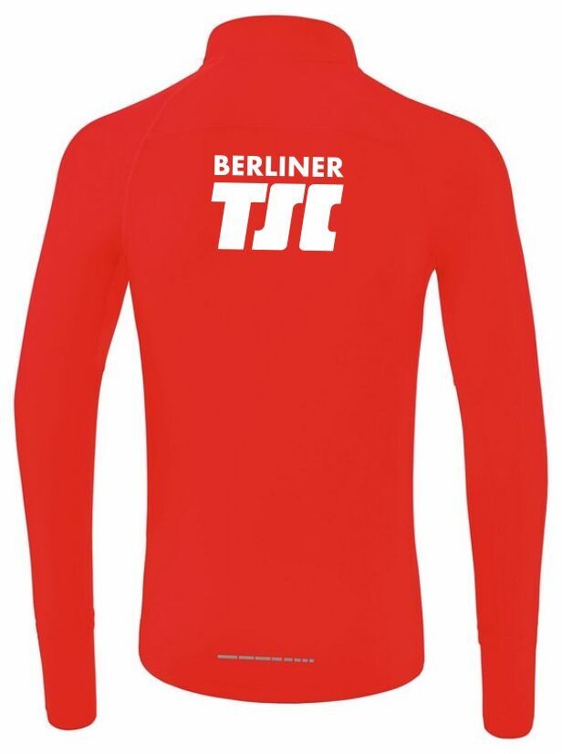 Erima Racing Longsleeve mit Zip Erwachsene Berliner TSC Leichtathletik / Orientierungslauf