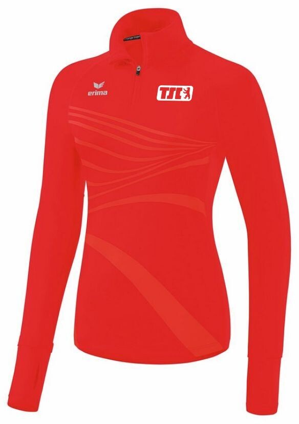 Erima Racing Longsleeve mit Zip Damen Berliner TSC Leichtathletik / Orientierungslauf Erima Racing Longsleeve mit Zip Damen Berliner TSC Leichtathletik / Orientierungslauf