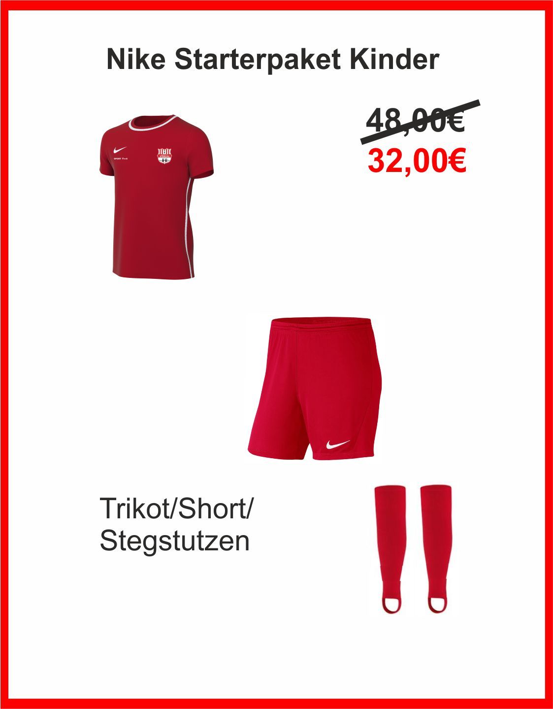 Nike Starterpaket Kinder Berolina Stralau