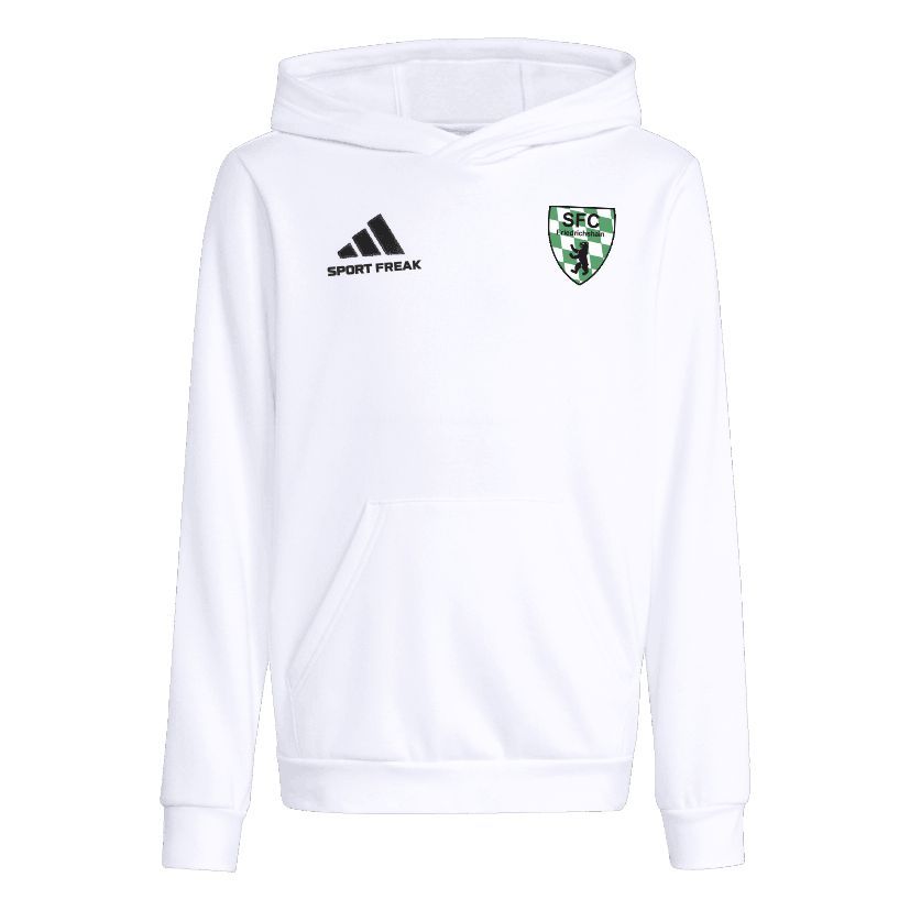 Adidas Kinder Hoody Entrada 26 weiß SFC Friedrichshain