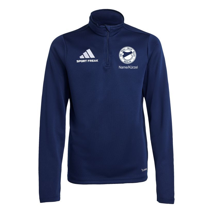 Adidas ZIP TOP Entrada 26 Erwachsene SG Blau Weiß Buch