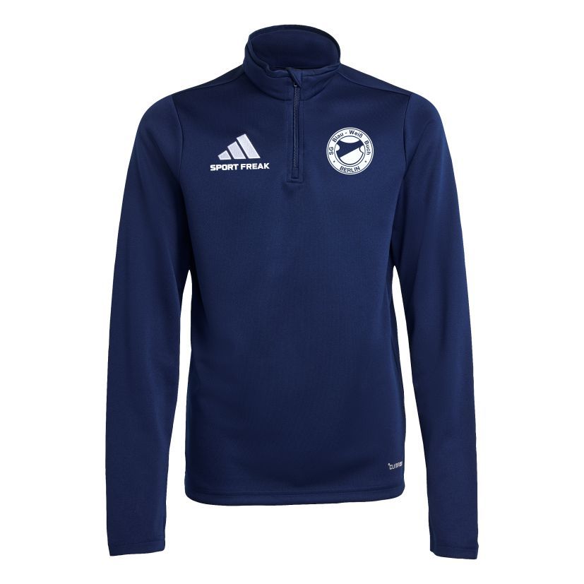 Adidas ZIP TOP Entrada 26 Erwachsene SG Blau Weiß Buch