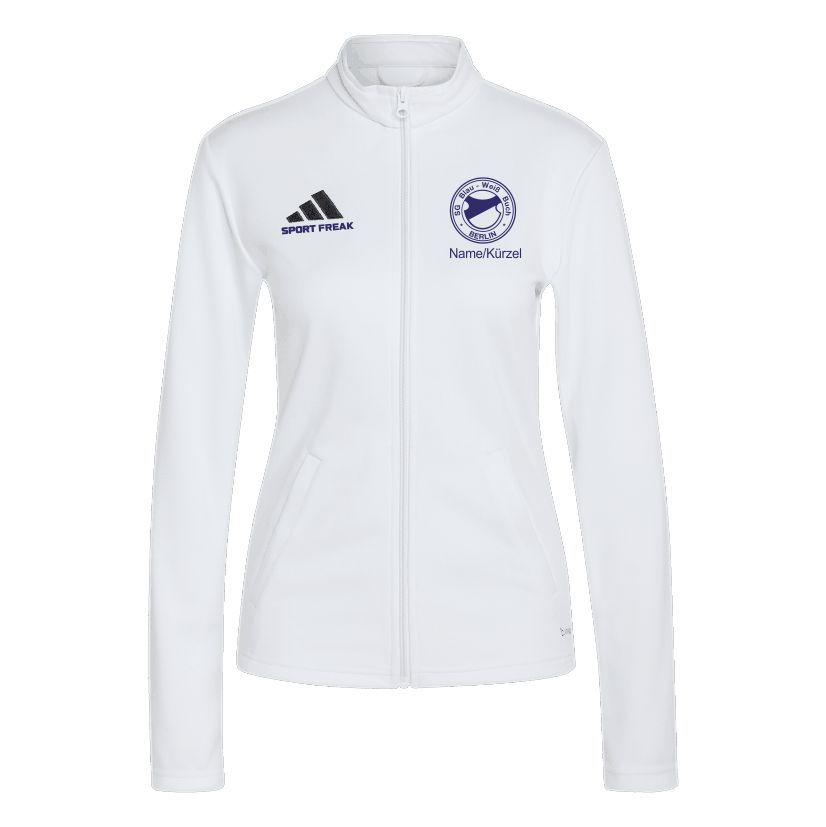Adidas Trainingsjacke weiß Entrada 26 Damen SG Blau Weiß Buch