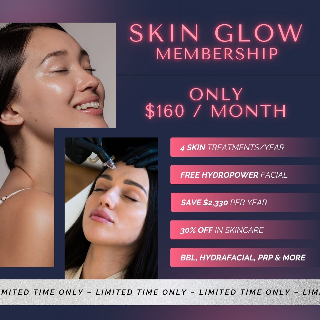 Skin Glow Membership | 5 Advanced Skin Treatments for $160/Month
