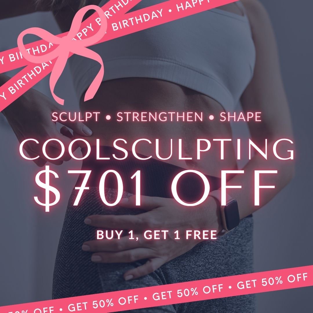 Birthday Workout |  Buy 1 Coolsculpting, Get 1 FREE!
