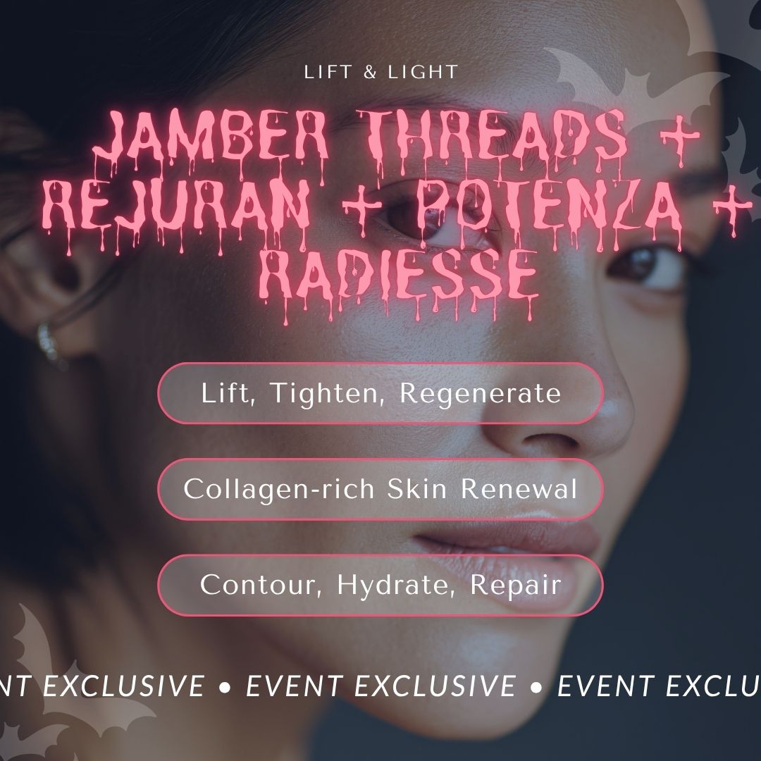Lift &amp; Light | 20 Jamber PDO Threads + 2×Potenza + Rejuran CP21 + 2×Radiesse