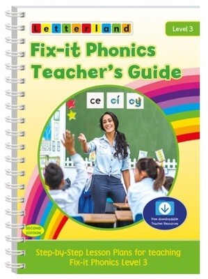 Fix-it Phonics - Level 3 - Teacher's Guide (2nd Edition) Fix-it Phonics - Level 3 - Teacher's Guide (2nd Edition)