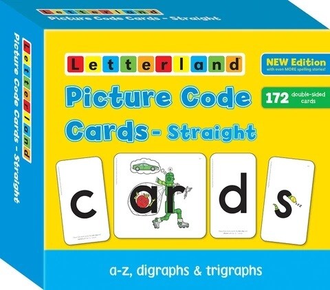 Picture Code Cards - Straight (Fix-it Phonics Level 1 & 2)