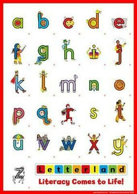 Alphabet Stickers (pack of 10)