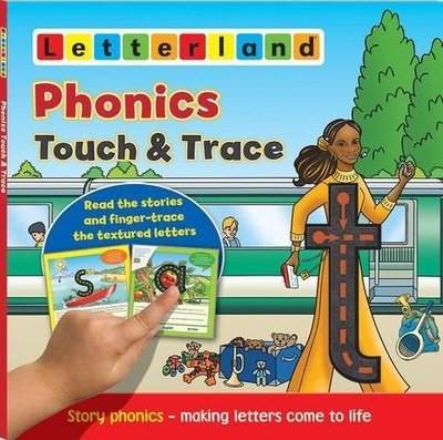 Phonics Touch & Trace- Мультисенсорная книжка про буквы Phonics Touch & Trace- Мультисенсорная книжка про буквы