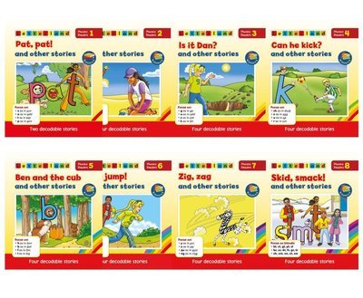 Phonics Readers - Red Series (8 книг/30 историй) Phonics Readers - Red Series (8 книг/30 историй)