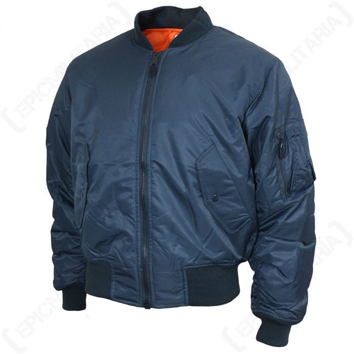 FLIGHT JACKET MA-1 TEESAR DARK BLUE, MAAT: S