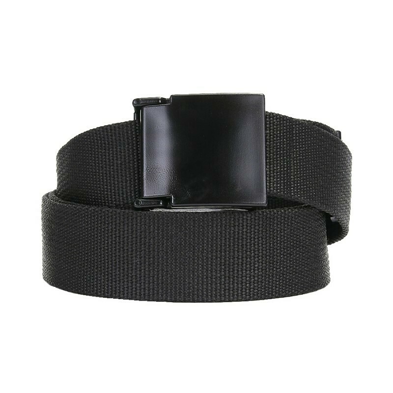 RIEM BDU KOPPEL 130CM, KLEUR: ZWART