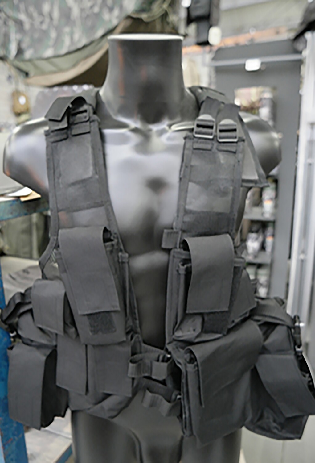 TACTICAL VEST ZWART