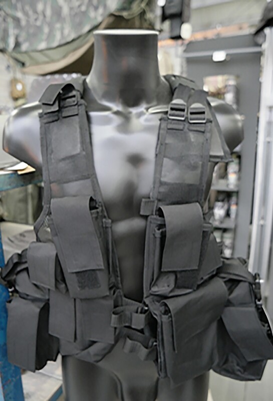 TACTICAL VEST ZWART