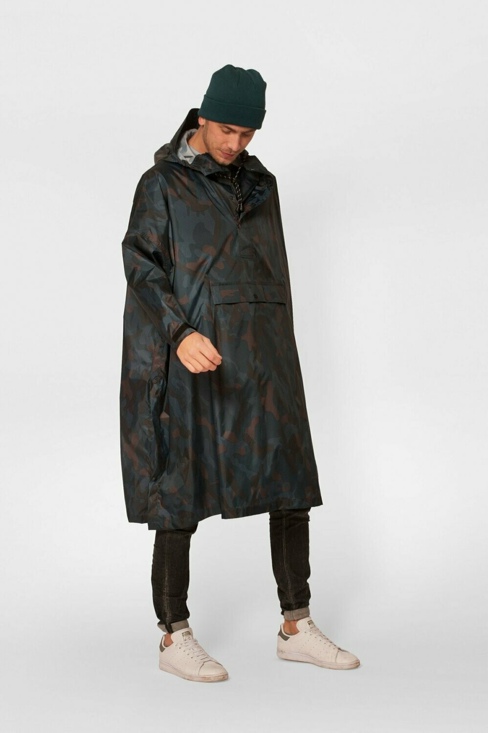 Rainkiss Poncho Storm Camo