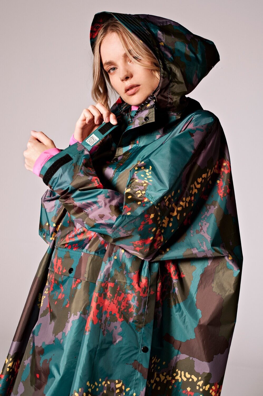 RAINKISS Poncho Digi Forest Camo