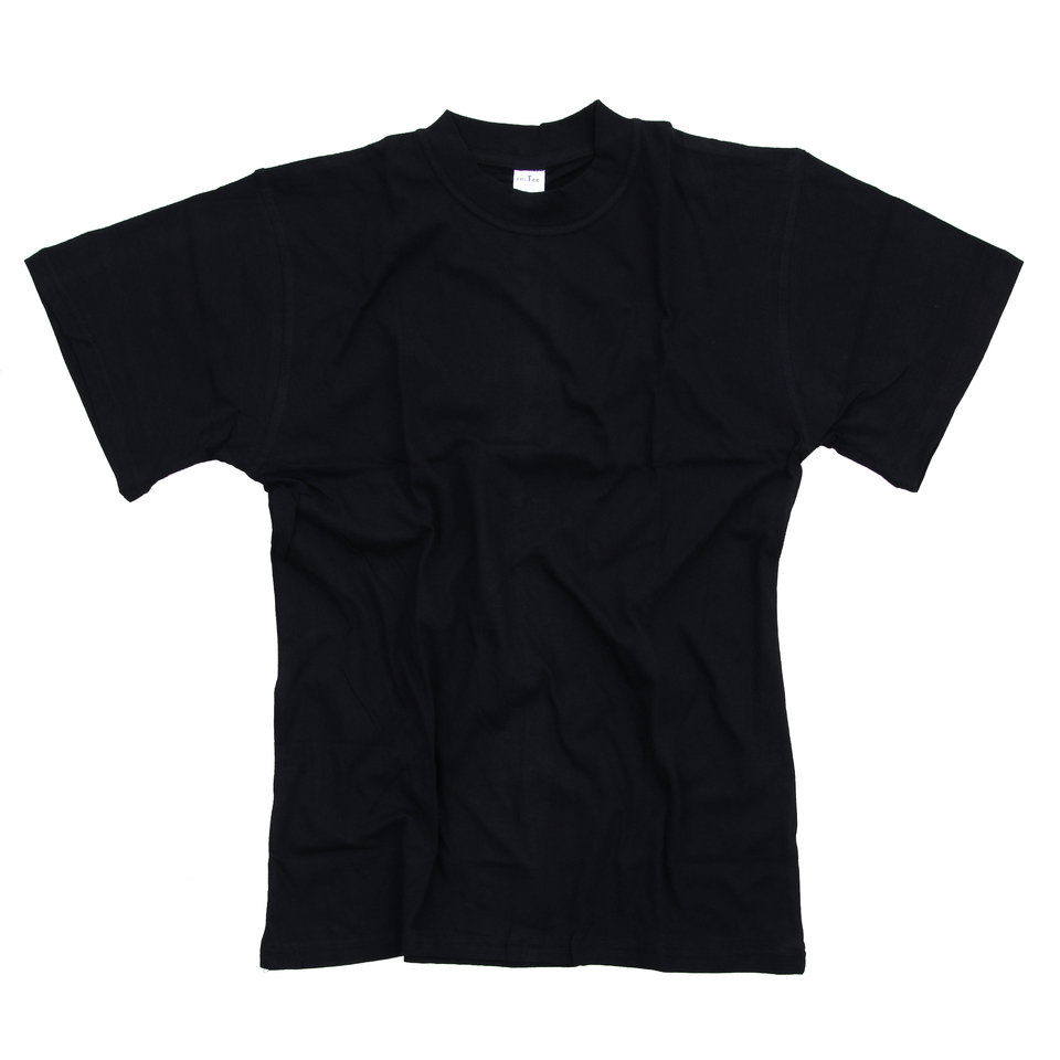 T-SHIRT FOSTEE ZWART