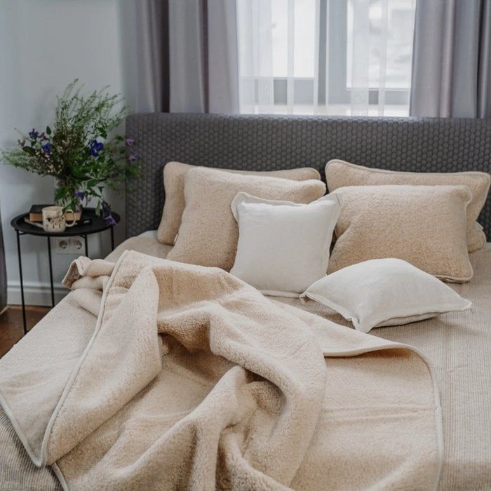 Cosy Louise Blanket- 100% Merino Wool