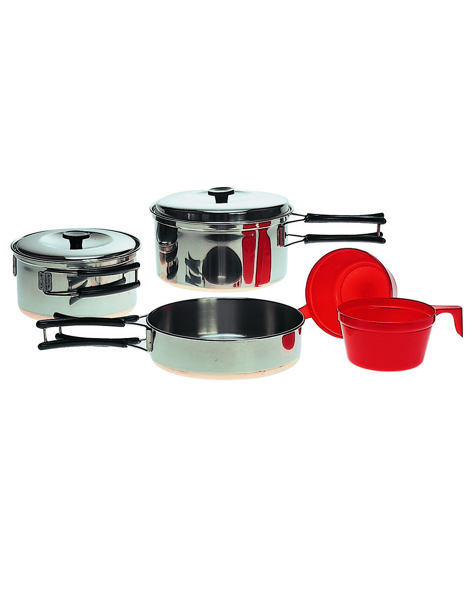 KOOKSET 2 PERS. STAINLESS STEEL