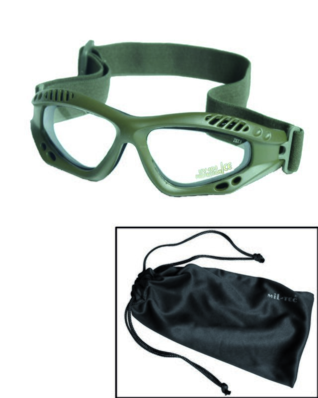 BRIL COMMANDO AIR PRO KLAAR