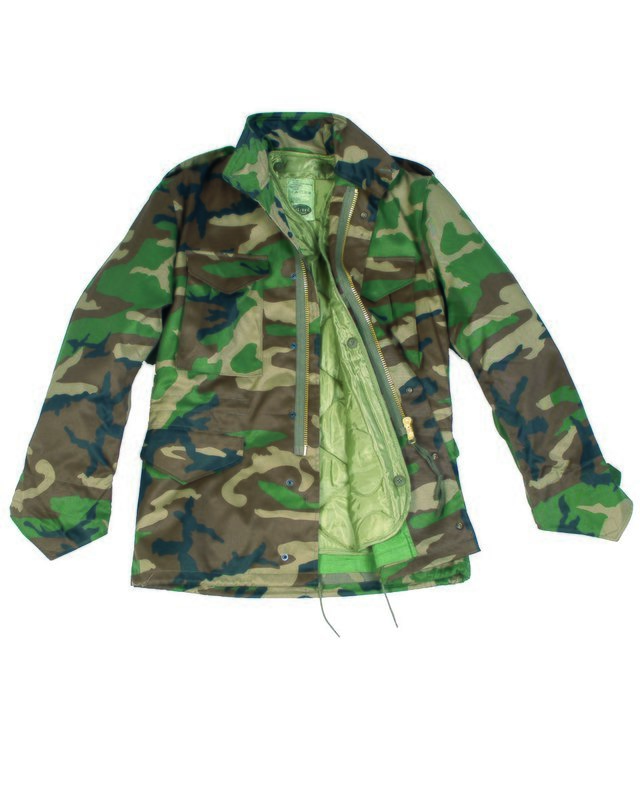 KIDS FIELD JACKET M65 WOODLAND