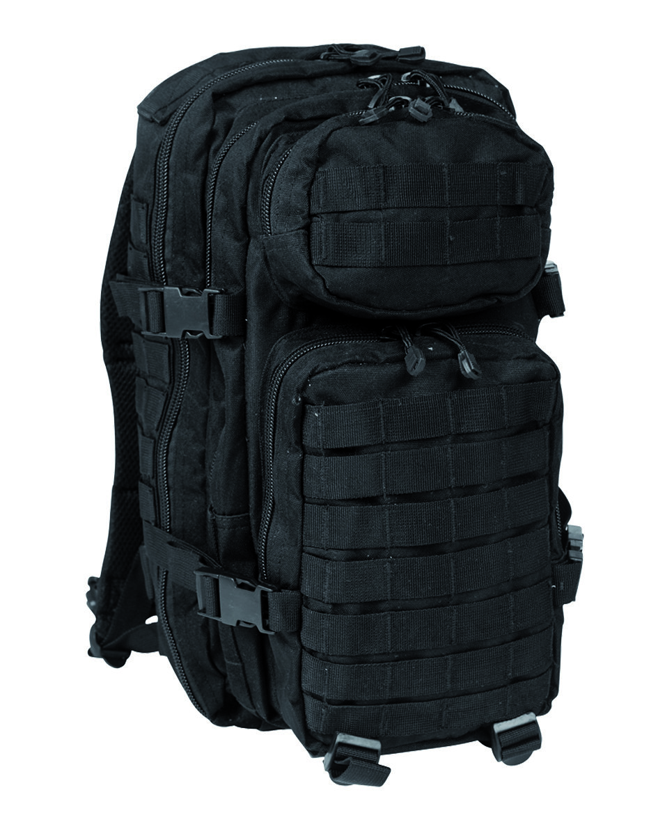 RUGZAK US ASSAULT 20 L SMALL, KLEUR: ZWART