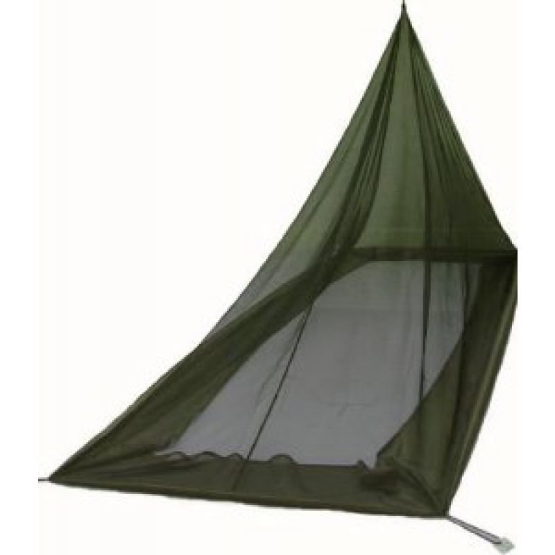 MUSKIETNET TREKKER SINGLE  GROEN