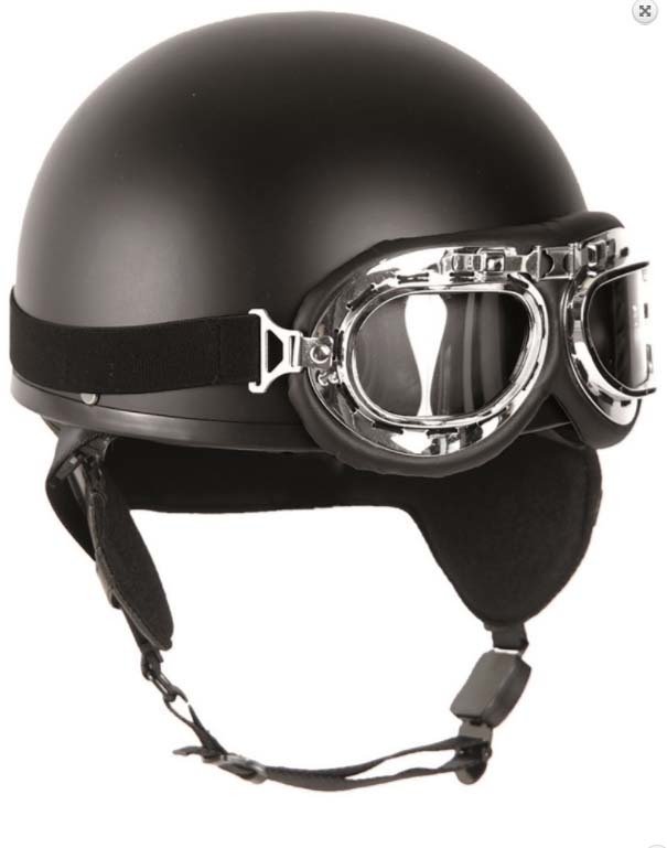 HELM HALFMODEL ZWART
