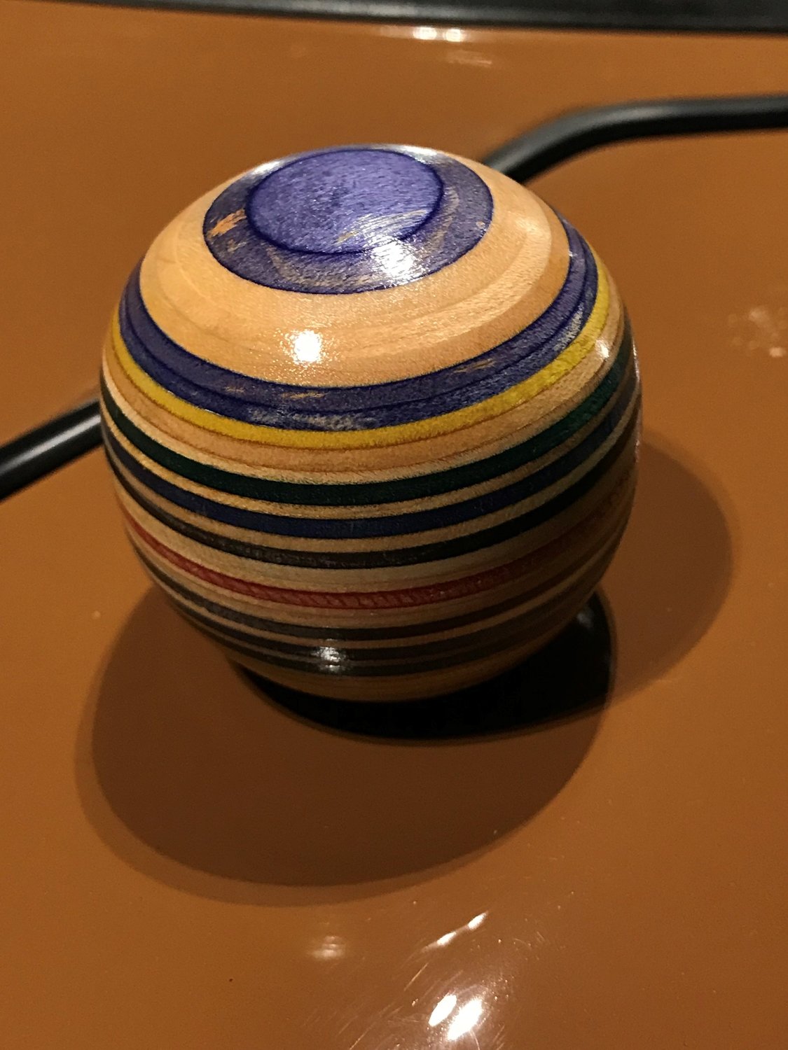Porsche 917 style outlaw shift knob