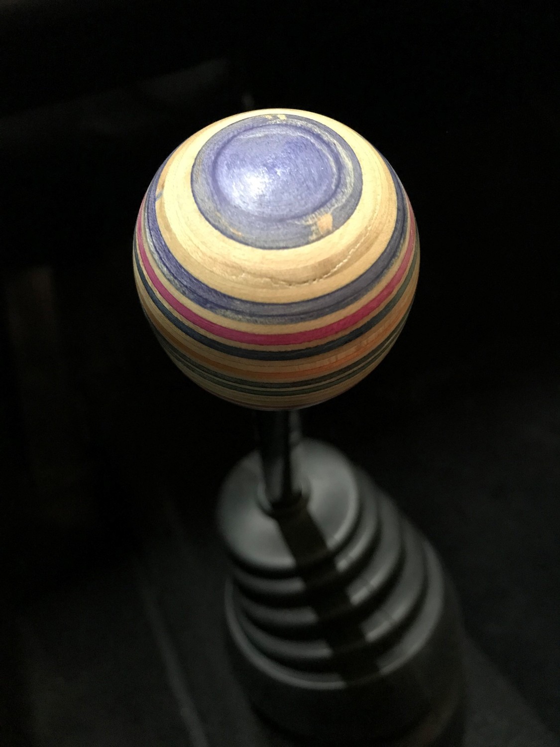 Porsche 917 style outlaw shift knob &#39;The Purple&#39;