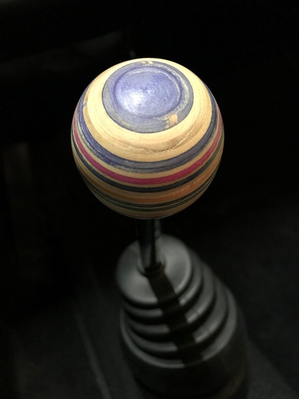 Porsche 917 style outlaw shift knob &#39;The Purple&#39;