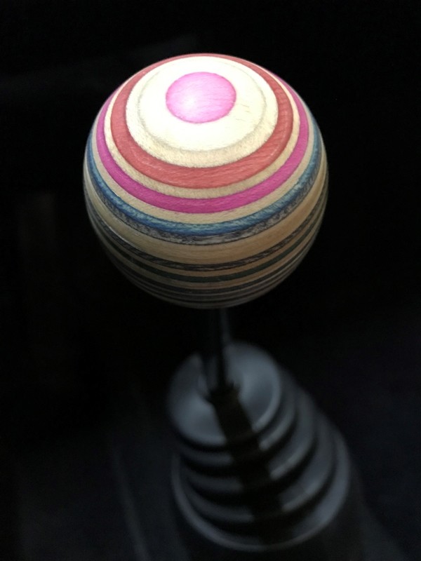 Porsche 917 style outlaw shift knob &#39;The Ruby&#39;