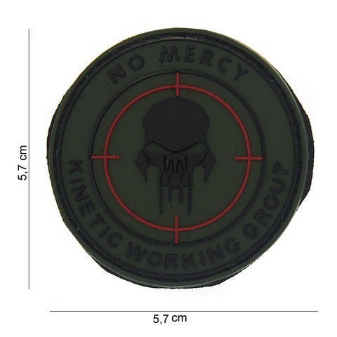 EMLEEM 3D PVC NO MERCY KINETIC WORK GROUP