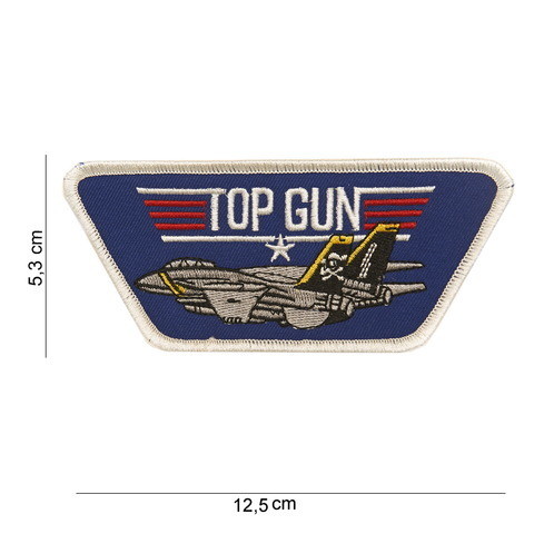 EMBLEEM STOF TOP GUN TRAPEZIUM