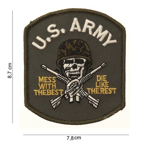 EMBLEEM STOF U.S.  ARMY