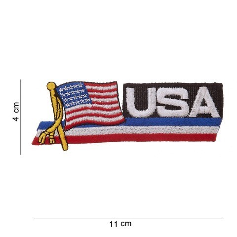 EMBLEEM STOF USA WAPPERENDE VLAG