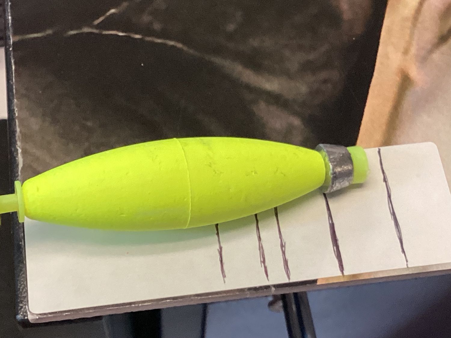 Floats, Model: Weighted yellow cigar Large