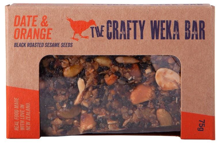 The Crafty Weka Bar - Date &amp; Orange