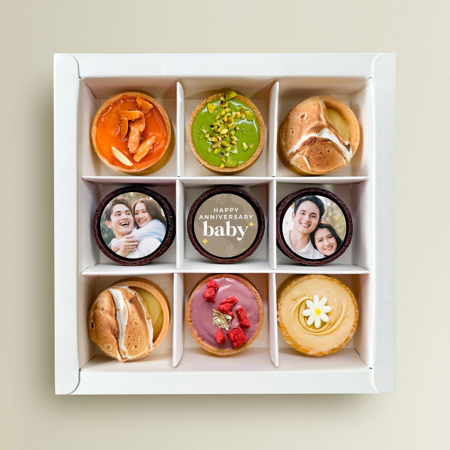 9pcs MIXED TARTLETS SET