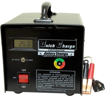 12-16 Volt 25 Amp Racing Charger