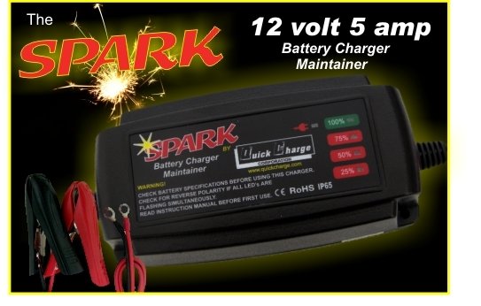 Spark Battery Charger/Maintainer