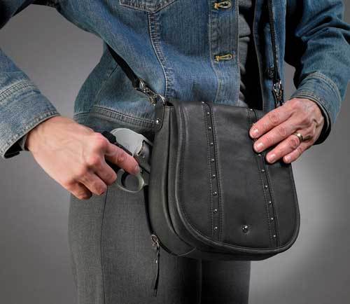 GTM-18 Black Blingy Shoulder Bag