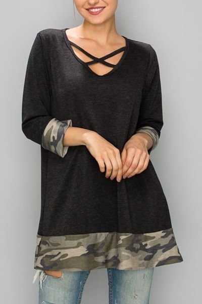 Charcoal Tunic