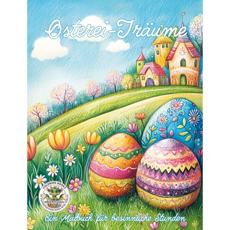 Osterei-Träume - Ein Malbuch für besinnliche Stunden