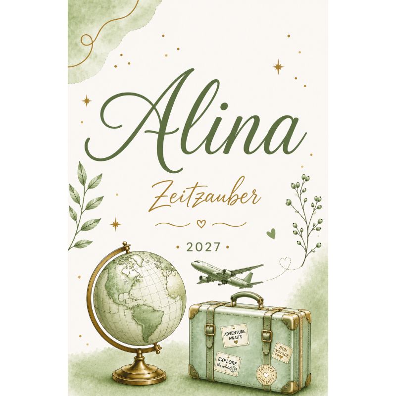 Alina Kalender 2027 - Wochenplaner, Tagebuch, für Frauen