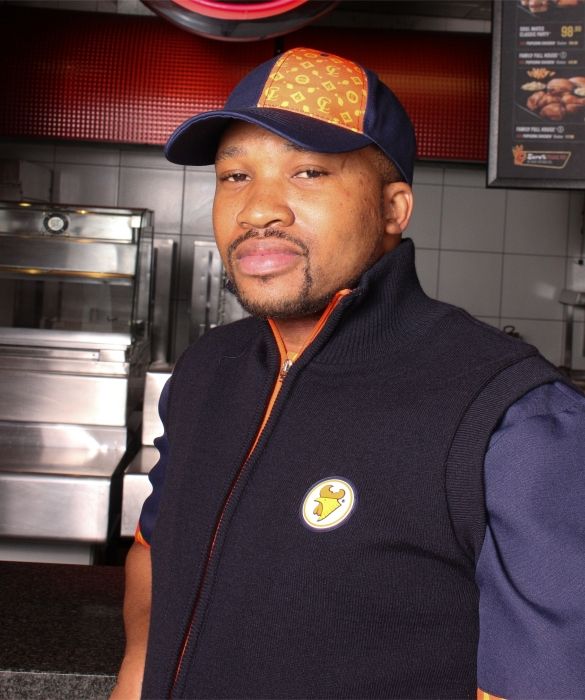Sublimated Cap - Counter / BOH-Kitchen - Navy / Orange / Yellow