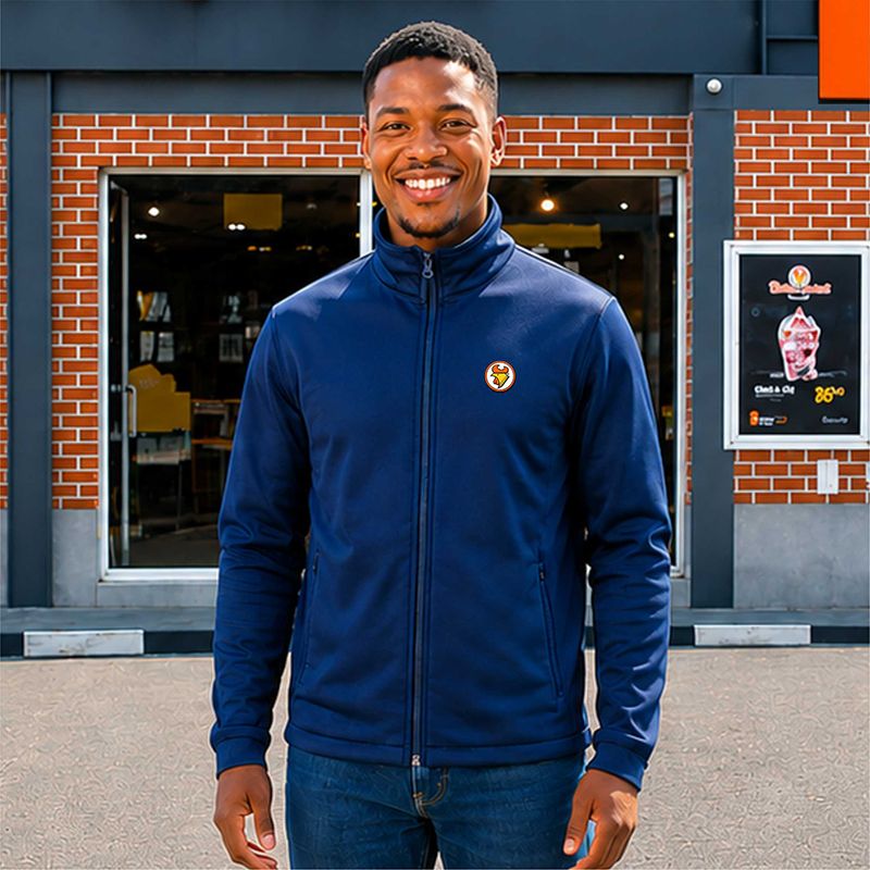 Unisex Navy Softshell Jacket