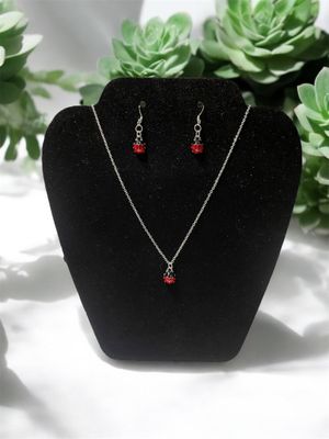 “Ladybug” Jewellery Set